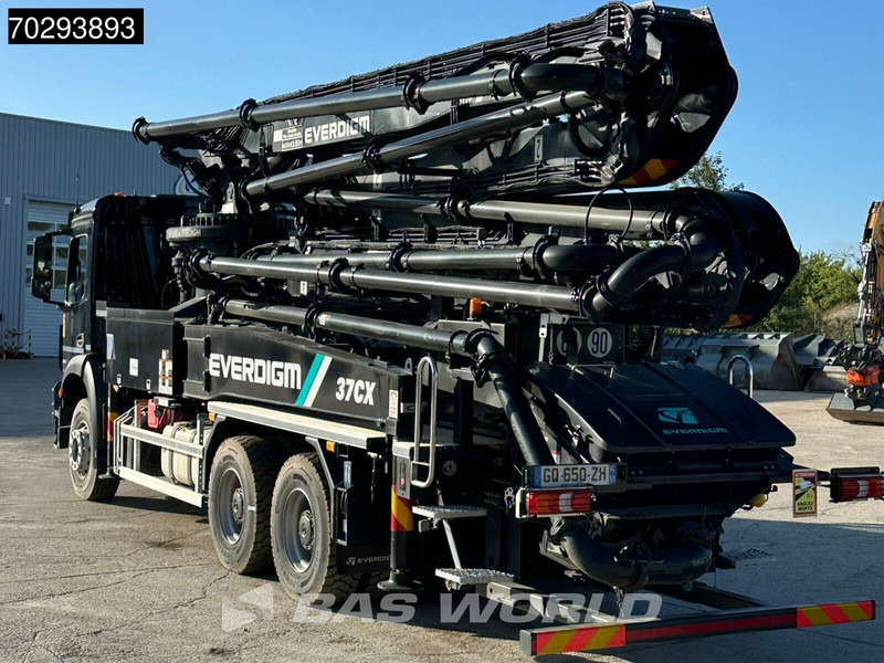 Mercedes-Benz Arocs 2840 Arocs 6X4 NEW! Everdigm 37CX-5 concrete pump Steel Suspension Automatic Euro 6 - مضخة خرسانة: صورة 2 Mercedes-Benz Arocs 2840 Arocs 6X4 NEW! Everdigm 37CX-5 concrete pump Steel Suspension Automatic Euro 6 - مضخة خرسانة: صورة 2