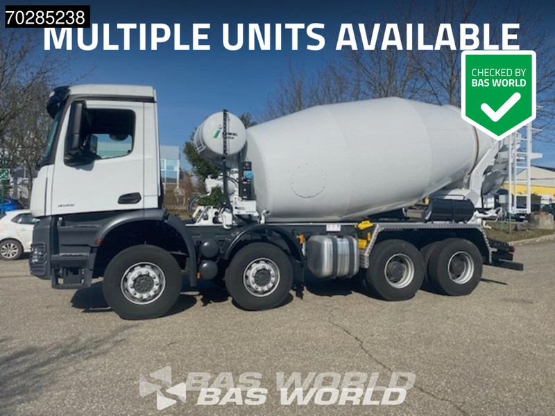 Mercedes-Benz Arocs 4145 8X4 10m3 Schwing Stetter mixer Manual Steelsuspension Euro 3 - شاحنة خلاطة خرسانة: صورة 1 Mercedes-Benz Arocs 4145 8X4 10m3 Schwing Stetter mixer Manual Steelsuspension Euro 3 - شاحنة خلاطة خرسانة: صورة 1