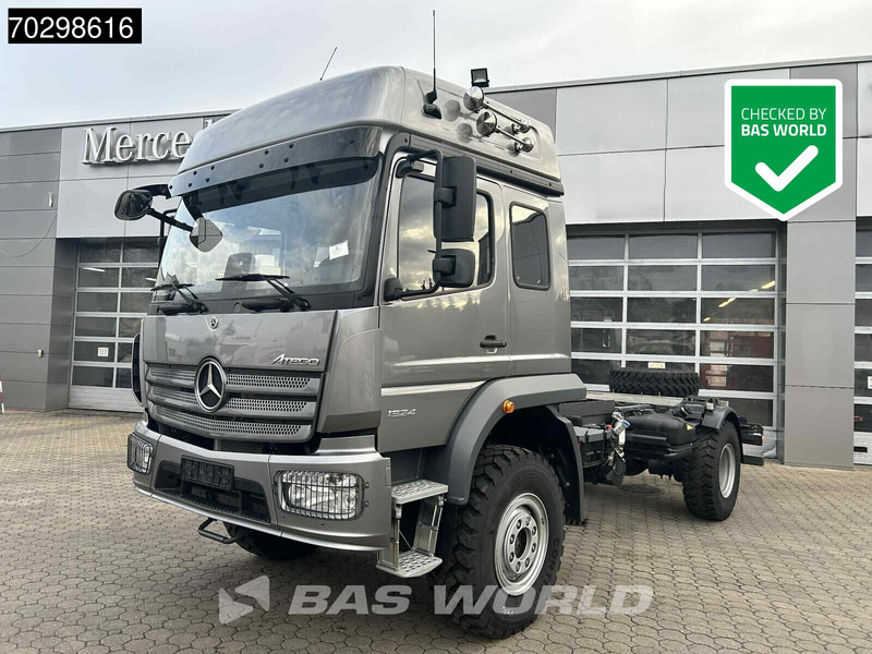 Mercedes-Benz Atego 1324 4X4 NEW 4x4 chassis Automatic Steelsuspension Euro 6 - شاحنة هيكل كابينة: صورة 1 Mercedes-Benz Atego 1324 4X4 NEW 4x4 chassis Automatic Steelsuspension Euro 6 - شاحنة هيكل كابينة: صورة 1