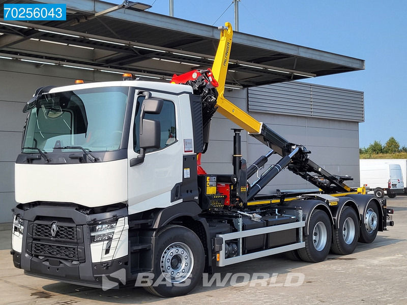 جديدة شاحنة ذات خطاف, شاحنة كرين Renault C 480 8X4 NEW! Palfinger PK33002 Kran Crane + 22tons Pallift EURO 6: صورة 10