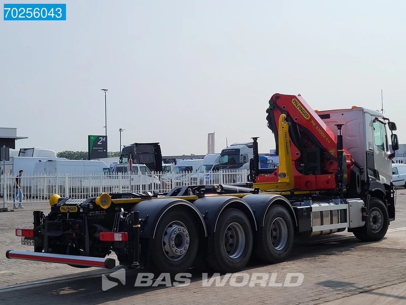 جديدة شاحنة ذات خطاف, شاحنة كرين Renault C 480 8X4 NEW! Palfinger PK33002 Kran Crane + 22tons Pallift EURO 6: صورة 15