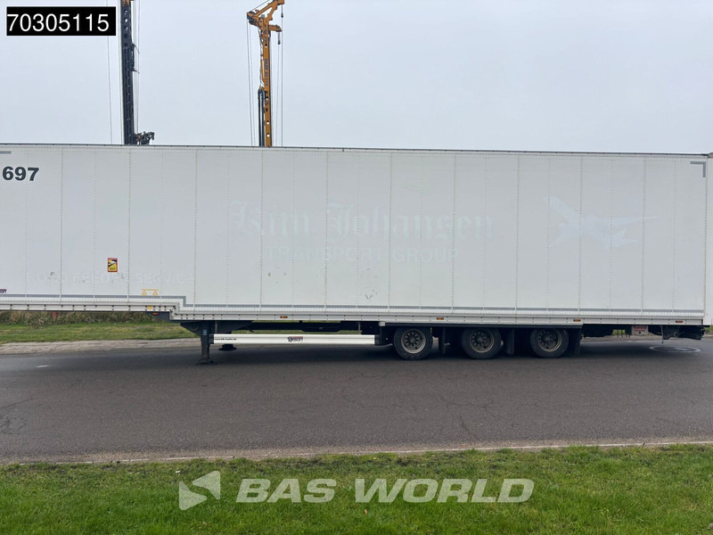 Talson F1227 Mega Rollerbett Luchtvracht - نصف مقطورة صندوق مغلق: صورة 2 Talson F1227 Mega Rollerbett Luchtvracht - نصف مقطورة صندوق مغلق: صورة 2