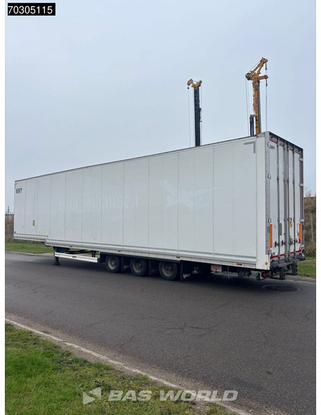 Talson F1227 Mega Rollerbett Luchtvracht - نصف مقطورة صندوق مغلق: صورة 3 Talson F1227 Mega Rollerbett Luchtvracht - نصف مقطورة صندوق مغلق: صورة 3