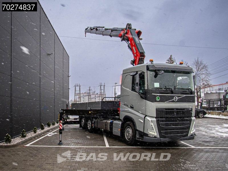 Volvo FH 500 6X2 Fassi F545RA Kran Crane VEB+ Lift-Lenkachse Euro 6 Fassi - شاحنات مسطحة, شاحنة كرين: صورة 5 Volvo FH 500 6X2 Fassi F545RA Kran Crane VEB+ Lift-Lenkachse Euro 6 Fassi - شاحنات مسطحة, شاحنة كرين: صورة 5