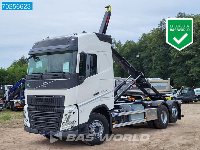 Volvo FH 500 6X2 HIAB Multilift 21T Lift+Lenkachse LED VEB+ Euro 6 - شاحنة ذات خطاف: صورة 1 Volvo FH 500 6X2 HIAB Multilift 21T Lift+Lenkachse LED VEB+ Euro 6 - شاحنة ذات خطاف: صورة 1