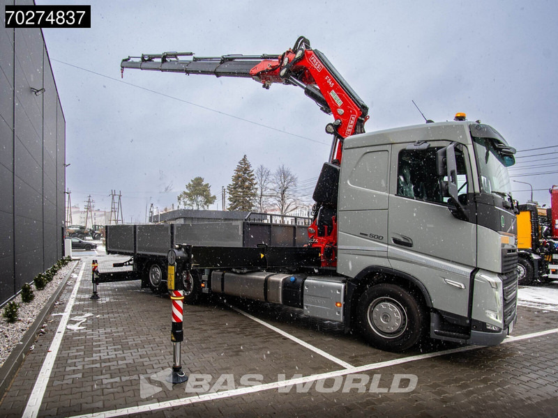 Volvo FH 500 6X2 NEW! Fassi F545RA Kran Crane VEB+ Lift-Lenkachse - شاحنات مسطحة, شاحنة كرين: صورة 2 Volvo FH 500 6X2 NEW! Fassi F545RA Kran Crane VEB+ Lift-Lenkachse - شاحنات مسطحة, شاحنة كرين: صورة 2