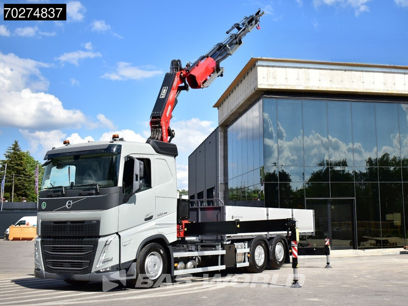 Volvo FH 500 6X2 NEW! Fassi F545RA Kran Crane VEB+ Lift-Lenkachse - شاحنات مسطحة, شاحنة كرين: صورة 5 Volvo FH 500 6X2 NEW! Fassi F545RA Kran Crane VEB+ Lift-Lenkachse - شاحنات مسطحة, شاحنة كرين: صورة 5