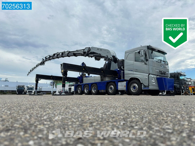Volvo FH 540 10X4 NEW! Effer 2255 Kran Crane Lift-Lenkachse ACC Navi - شاحنات مسطحة, شاحنة كرين: صورة 2 Volvo FH 540 10X4 NEW! Effer 2255 Kran Crane Lift-Lenkachse ACC Navi - شاحنات مسطحة, شاحنة كرين: صورة 2