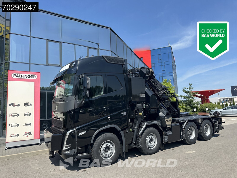Volvo FH 540 FH 8X4 NEW! Palfinger PK1050 TEC G Crane Kran + JIB Winch Dynamic Steering Navi - شاحنات مسطحة, شاحنة كرين: صورة 1 Volvo FH 540 FH 8X4 NEW! Palfinger PK1050 TEC G Crane Kran + JIB Winch Dynamic Steering Navi - شاحنات مسطحة, شاحنة كرين: صورة 1