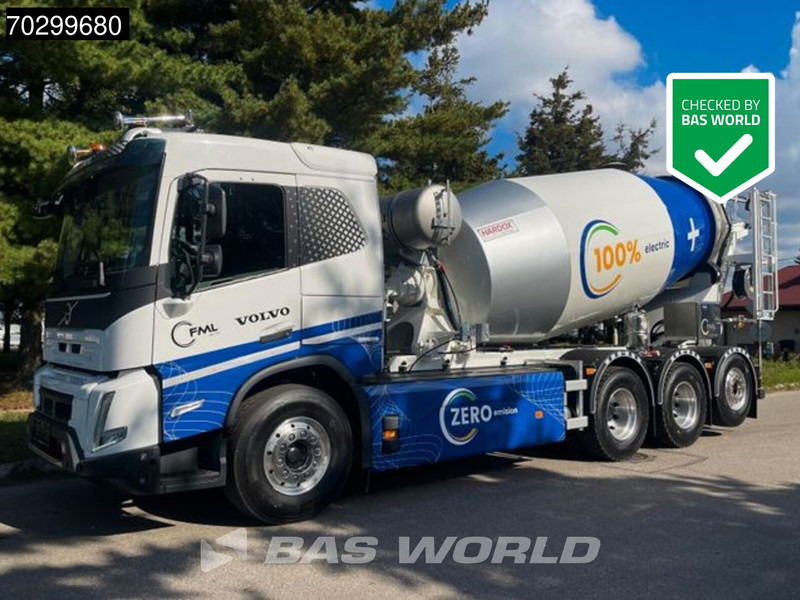 Volvo FMX 670 8X4 100% ELectric 490 kW 10m3 FML Mixer Lift/Steering Axle - شاحنة خلاطة خرسانة: صورة 1 Volvo FMX 670 8X4 100% ELectric 490 kW 10m3 FML Mixer Lift/Steering Axle - شاحنة خلاطة خرسانة: صورة 1