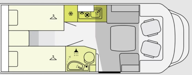 Etrusco T 6.9 SBC - موتر هوم شبه متكامل: صورة 1 Etrusco T 6.9 SBC - موتر هوم شبه متكامل: صورة 1