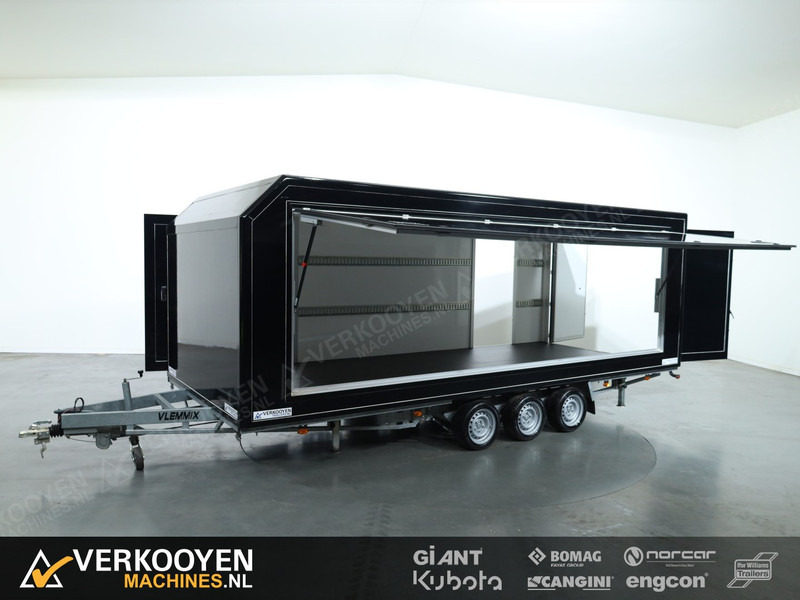 Vlemmix Gesloten aanhangwagen 600x250cm - مقطورة صندوق مغلق: صورة 1 Vlemmix Gesloten aanhangwagen 600x250cm - مقطورة صندوق مغلق: صورة 1