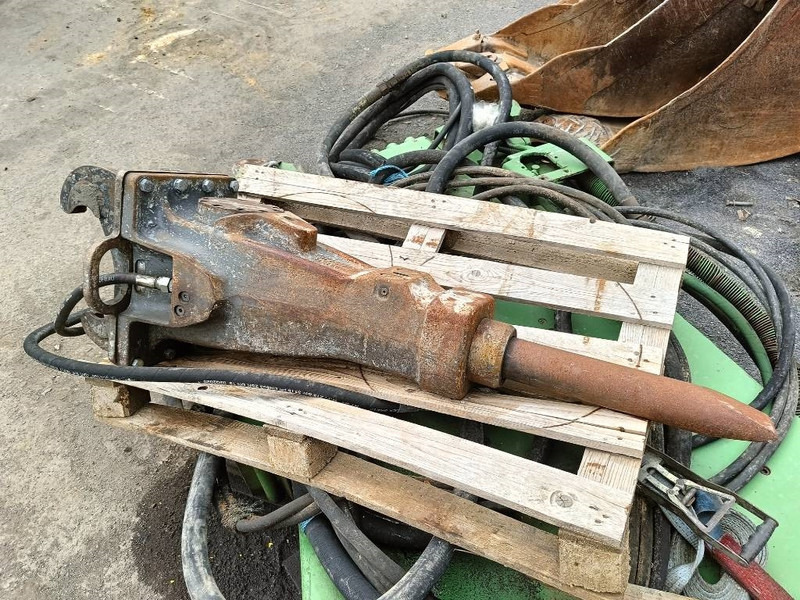 Atlas-Copco HS35U 248 kg hamer breker brokk husqvarna 8 cm - مطرقة هيدروليكية - آلات البناء: صورة 4 Atlas-Copco HS35U 248 kg hamer breker brokk husqvarna 8 cm - مطرقة هيدروليكية - آلات البناء: صورة 4