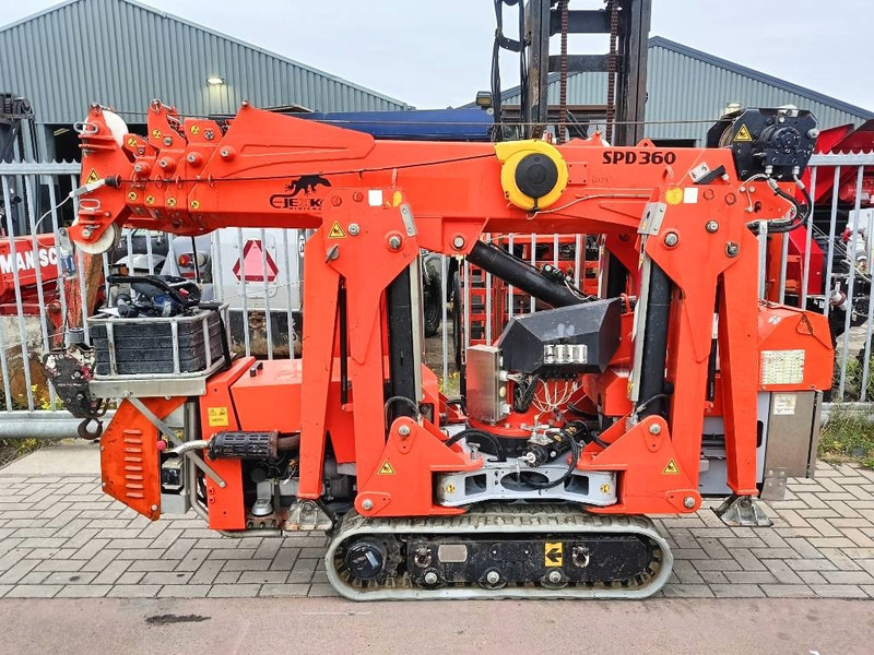 رافعة عنكبوتية Jekko SPD 360 C DH mini hijskraan crane spider spin hybr: صورة 9 رافعة عنكبوتية Jekko SPD 360 C DH mini hijskraan crane spider spin hybr: صورة 9