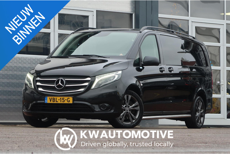 Mercedes-Benz Vito 119 CDI Extra Lang DC AUT/ LED/ CAMERA/ 2X SCHUIF/ CRUISE/ NAVI/ CLIMA/ LEDER/ TREKHAAK - فان المدمجة, الشاحنات الصغيرة كابينة مزدوجة: صورة 1 Mercedes-Benz Vito 119 CDI Extra Lang DC AUT/ LED/ CAMERA/ 2X SCHUIF/ CRUISE/ NAVI/ CLIMA/ LEDER/ TREKHAAK - فان المدمجة, الشاحنات الصغيرة كابينة مزدوجة: صورة 1