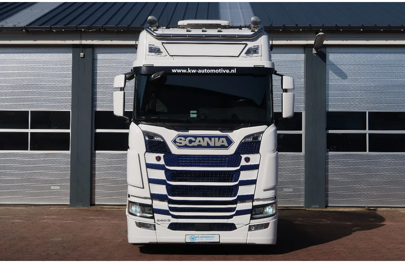 وحدة جر Scania 540S NGS FULL AIR/ RETARDER/ ALCOA/ LEATHER/ 2X TANK/ PARK AIRCO: صورة 7