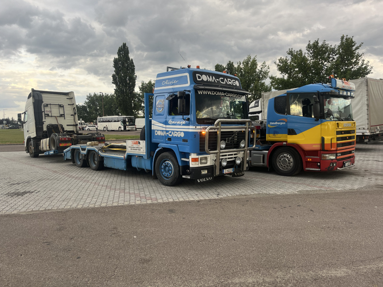 شاحنة نقل سيارات شاحنة لنقل المعدات الثقيلة SCANIA 164 480 V8 GS MEPPEL: صورة 16