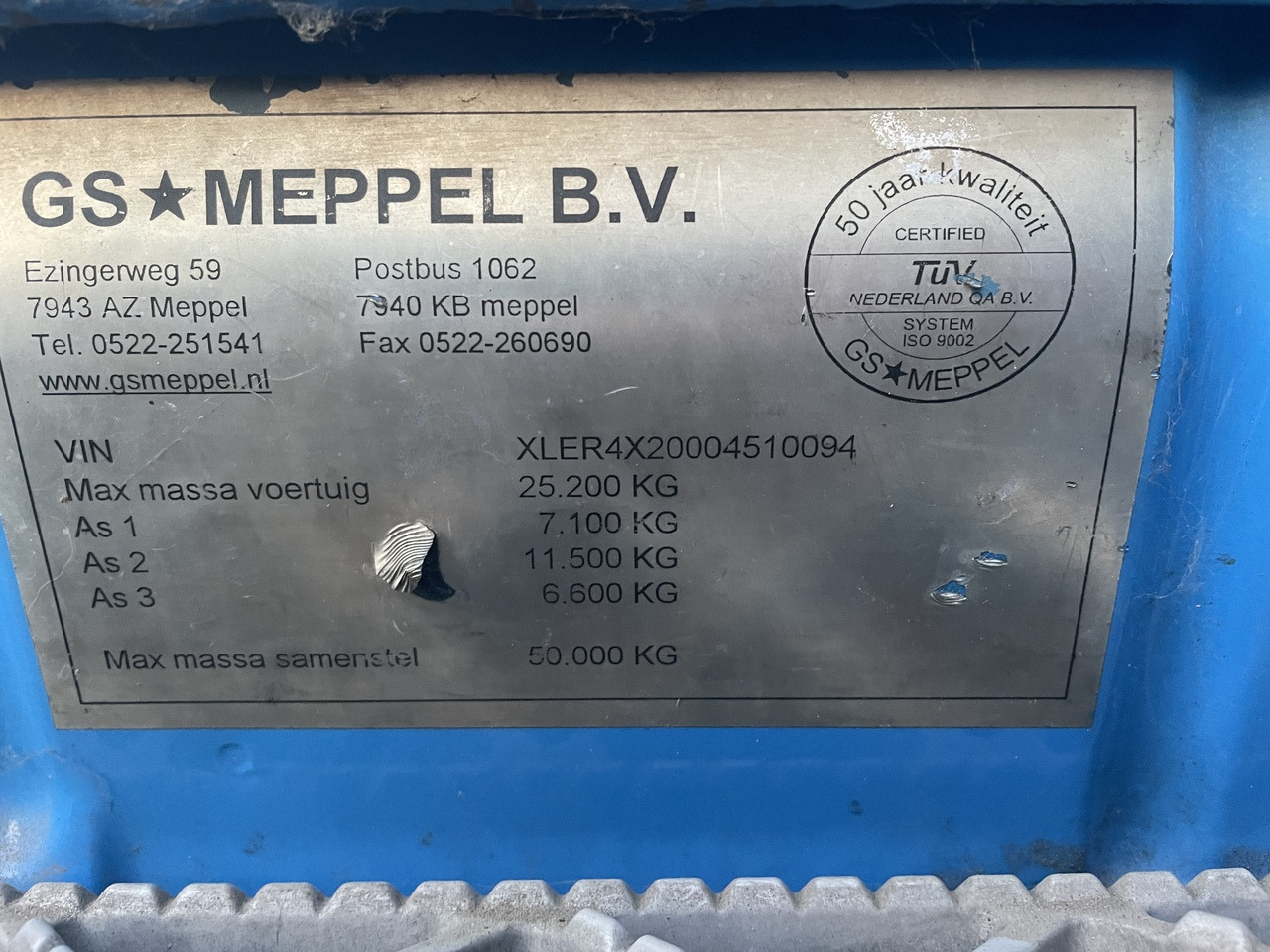 شاحنة نقل سيارات شاحنة لنقل المعدات الثقيلة SCANIA 164 480 V8 GS MEPPEL: صورة 12