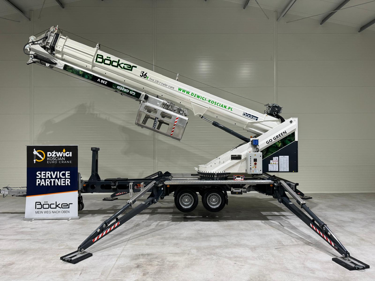 Bocker AHK 36e - رافعة عنكبوتية: صورة 3 Bocker AHK 36e - رافعة عنكبوتية: صورة 3