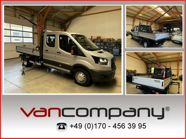 FORD Transit FT 350L Doka TdCI hydr. Fassi Kran... - شاحنة مفتوحة, الشاحنات الصغيرة كابينة مزدوجة: صورة 1 FORD Transit FT 350L Doka TdCI hydr. Fassi Kran... - شاحنة مفتوحة, الشاحنات الصغيرة كابينة مزدوجة: صورة 1