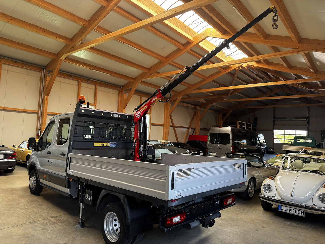 Ford Transit FT 350 DokaTdCI 1.2t Fassi Kran - شاحنة مفتوحة, الشاحنات الصغيرة كابينة مزدوجة: صورة 2 Ford Transit FT 350 DokaTdCI 1.2t Fassi Kran - شاحنة مفتوحة, الشاحنات الصغيرة كابينة مزدوجة: صورة 2