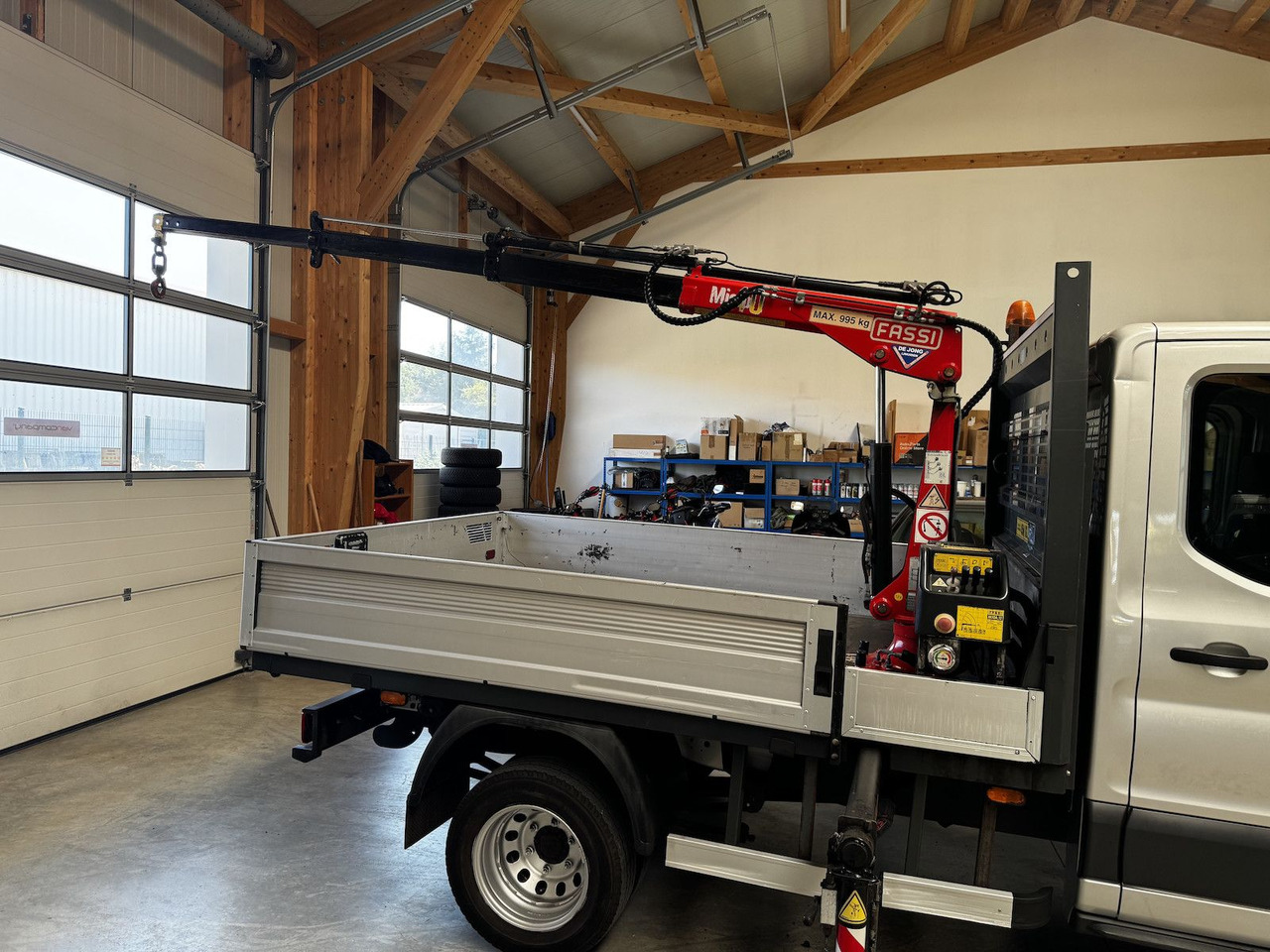 Ford Transit FT 350 DokaTdCI 1.2t Fassi Kran - شاحنة مفتوحة, الشاحنات الصغيرة كابينة مزدوجة: صورة 5 Ford Transit FT 350 DokaTdCI 1.2t Fassi Kran - شاحنة مفتوحة, الشاحنات الصغيرة كابينة مزدوجة: صورة 5