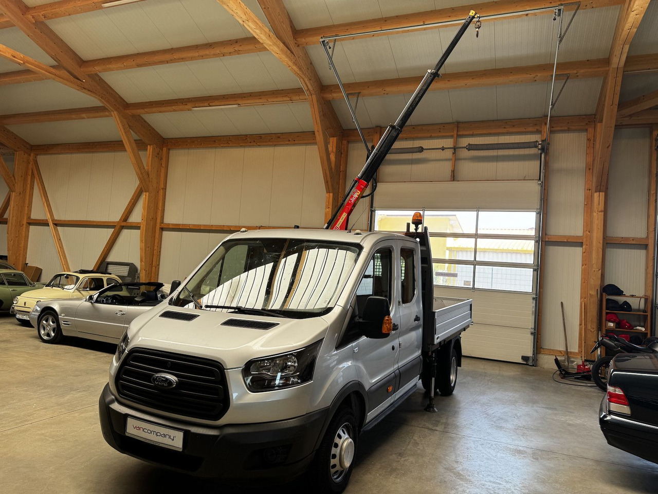 Ford Transit FT 350 DokaTdCI 1.2t Fassi Kran - شاحنة مفتوحة, الشاحنات الصغيرة كابينة مزدوجة: صورة 4 Ford Transit FT 350 DokaTdCI 1.2t Fassi Kran - شاحنة مفتوحة, الشاحنات الصغيرة كابينة مزدوجة: صورة 4