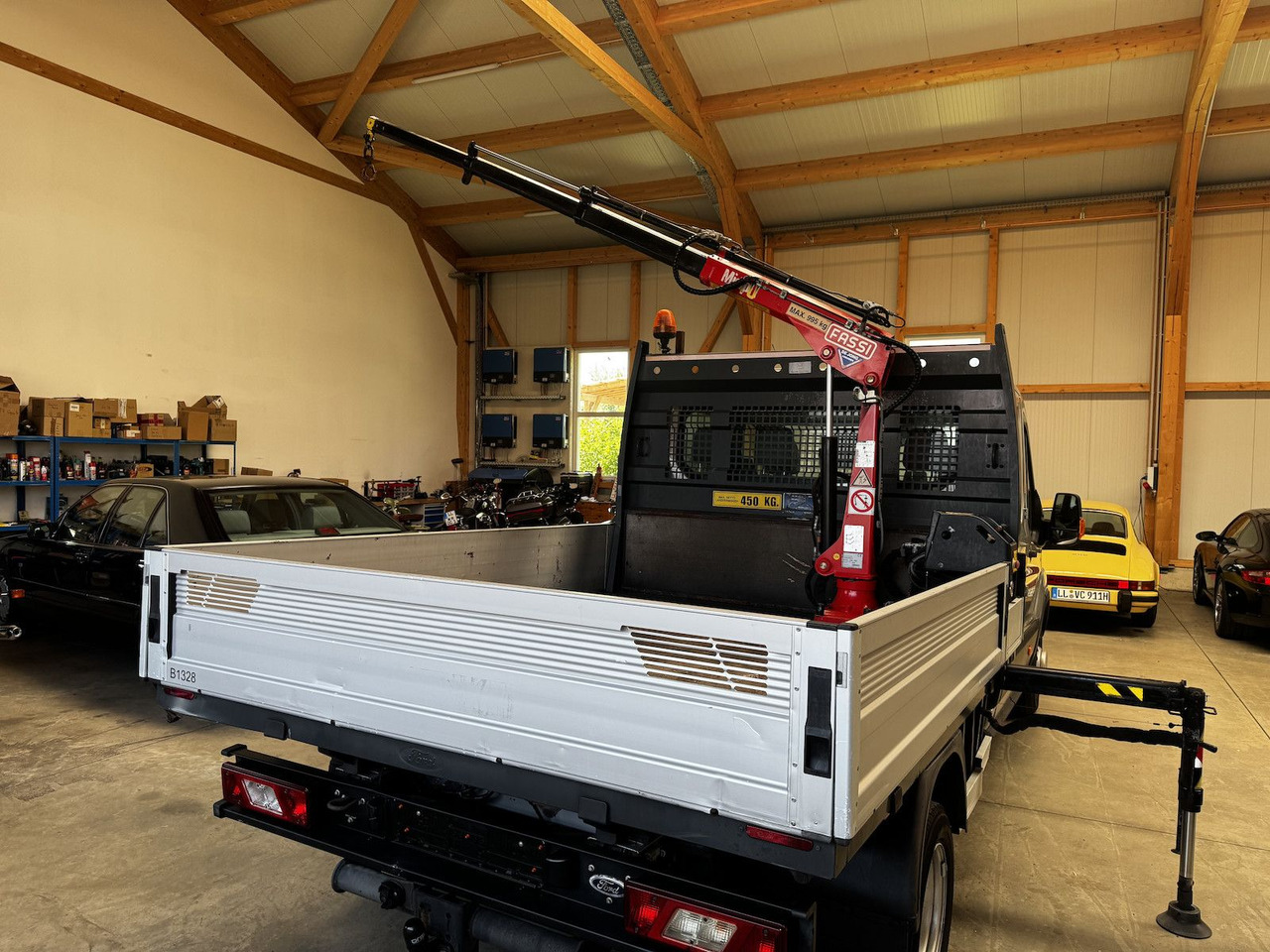 Ford Transit FT 350 DokaTdCI 1.2t Fassi Kran - شاحنة مفتوحة, الشاحنات الصغيرة كابينة مزدوجة: صورة 3 Ford Transit FT 350 DokaTdCI 1.2t Fassi Kran - شاحنة مفتوحة, الشاحنات الصغيرة كابينة مزدوجة: صورة 3