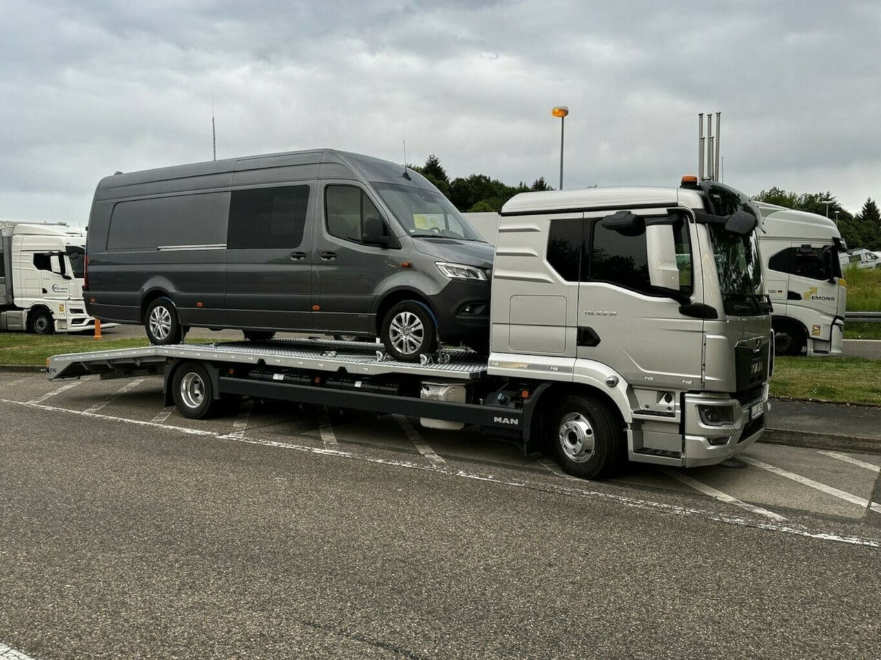 MAN TGL 12.250 BL Autotransporter Netto 116714- - شاحنة سحب: صورة 5 MAN TGL 12.250 BL Autotransporter Netto 116714- - شاحنة سحب: صورة 5
