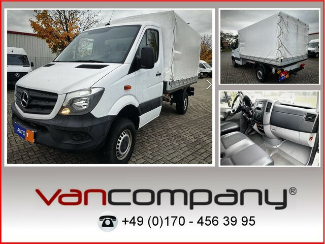 MERCEDES-BENZ Sprinter 316 CDI Pritsche 4x4 Allrad Plane... - شاحنة مفتوحة: صورة 1 MERCEDES-BENZ Sprinter 316 CDI Pritsche 4x4 Allrad Plane... - شاحنة مفتوحة: صورة 1