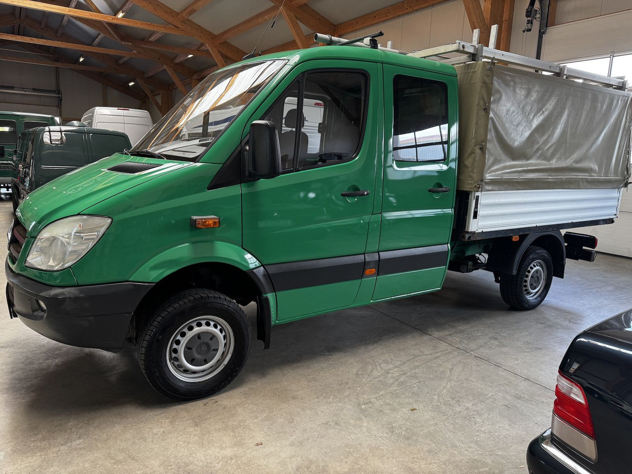 Mercedes-Benz Sprinter 315 CDI Doka 4x4 Allrad Untersetzung - شاحنة مفتوحة, الشاحنات الصغيرة كابينة مزدوجة: صورة 2 Mercedes-Benz Sprinter 315 CDI Doka 4x4 Allrad Untersetzung - شاحنة مفتوحة, الشاحنات الصغيرة كابينة مزدوجة: صورة 2