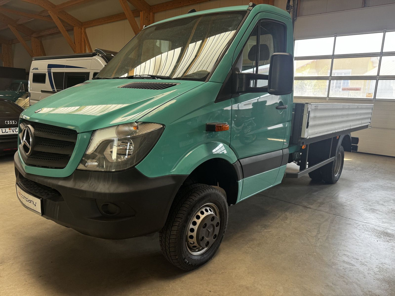 Mercedes-Benz Sprinter 513 CDI 4x4 Allrad Pritsche 3.5t - شاحنة مفتوحة: صورة 1 Mercedes-Benz Sprinter 513 CDI 4x4 Allrad Pritsche 3.5t - شاحنة مفتوحة: صورة 1