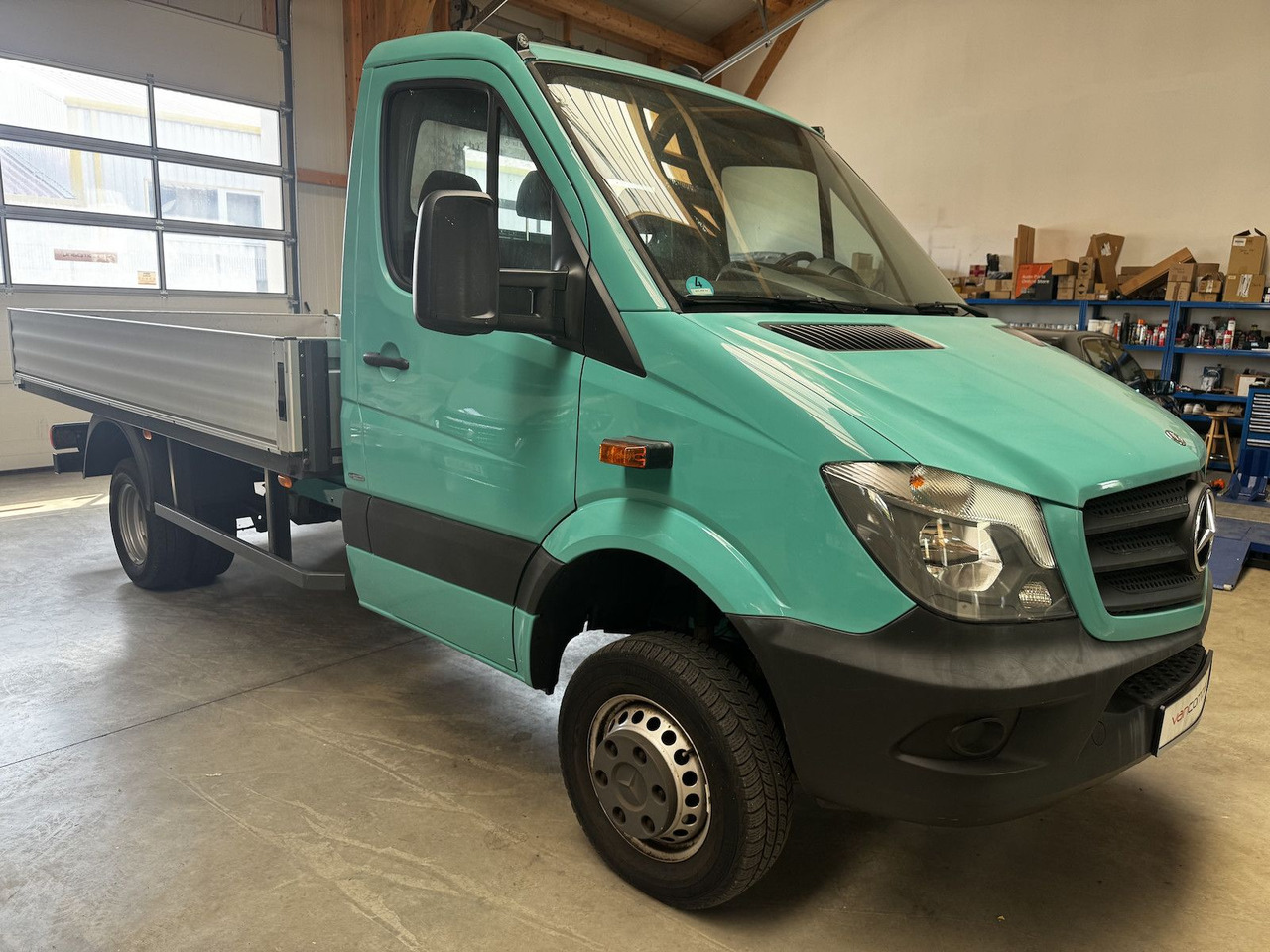 Mercedes-Benz Sprinter 513 CDI 4x4 Allrad Pritsche 3.5t - شاحنة مفتوحة: صورة 4 Mercedes-Benz Sprinter 513 CDI 4x4 Allrad Pritsche 3.5t - شاحنة مفتوحة: صورة 4