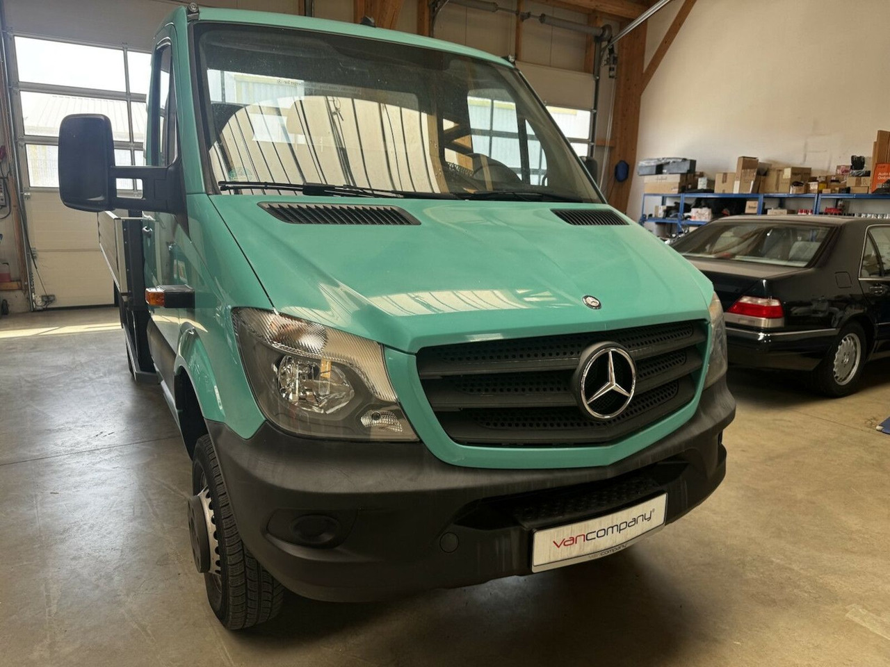 Mercedes-Benz Sprinter 513 CDI 4x4 Allrad Pritsche AHK 3.5t - شاحنة مفتوحة: صورة 3 Mercedes-Benz Sprinter 513 CDI 4x4 Allrad Pritsche AHK 3.5t - شاحنة مفتوحة: صورة 3