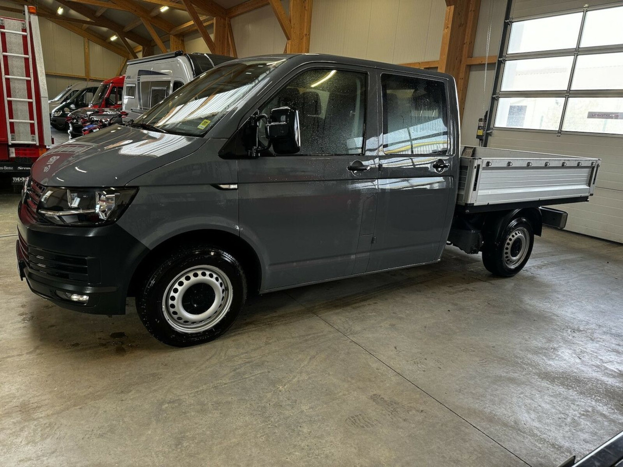 Volkswagen T6 Doka 2.0 TDI 4Motion 1a! puregrey - شاحنة مفتوحة, الشاحنات الصغيرة كابينة مزدوجة: صورة 4 Volkswagen T6 Doka 2.0 TDI 4Motion 1a! puregrey - شاحنة مفتوحة, الشاحنات الصغيرة كابينة مزدوجة: صورة 4