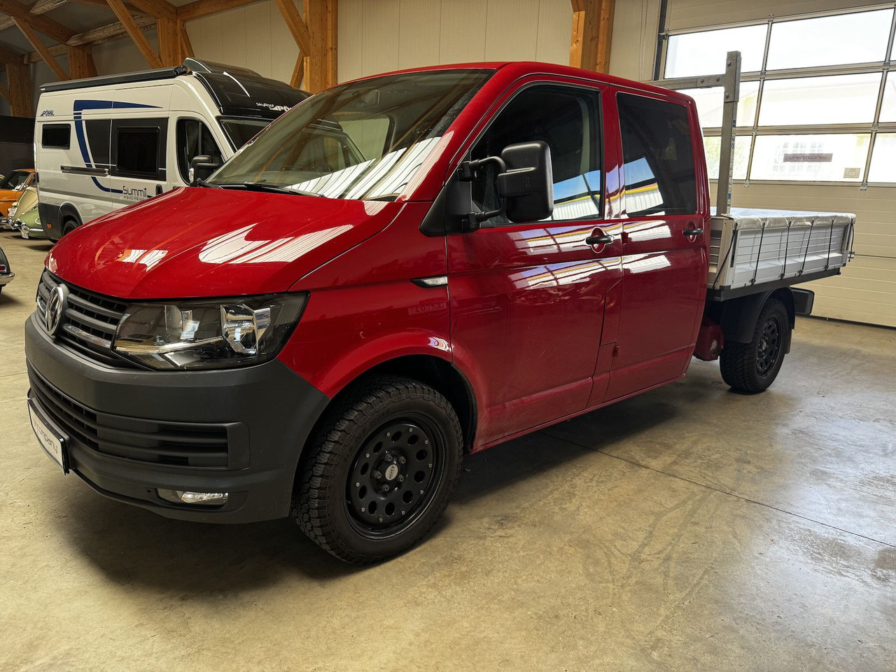 Volkswagen T6 Doka 2.0 TDI 4Motion Klima Webasto - شاحنة مفتوحة, الشاحنات الصغيرة كابينة مزدوجة: صورة 1 Volkswagen T6 Doka 2.0 TDI 4Motion Klima Webasto - شاحنة مفتوحة, الشاحنات الصغيرة كابينة مزدوجة: صورة 1