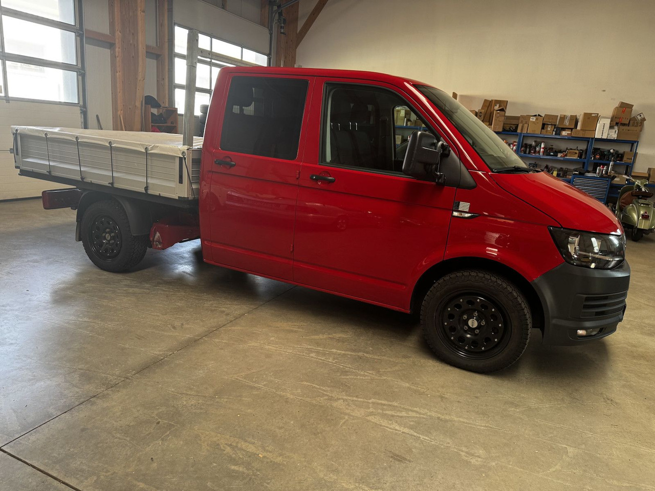 Volkswagen T6 Doka 2.0 TDI 4Motion Klima Webasto - شاحنة مفتوحة, الشاحنات الصغيرة كابينة مزدوجة: صورة 5 Volkswagen T6 Doka 2.0 TDI 4Motion Klima Webasto - شاحنة مفتوحة, الشاحنات الصغيرة كابينة مزدوجة: صورة 5