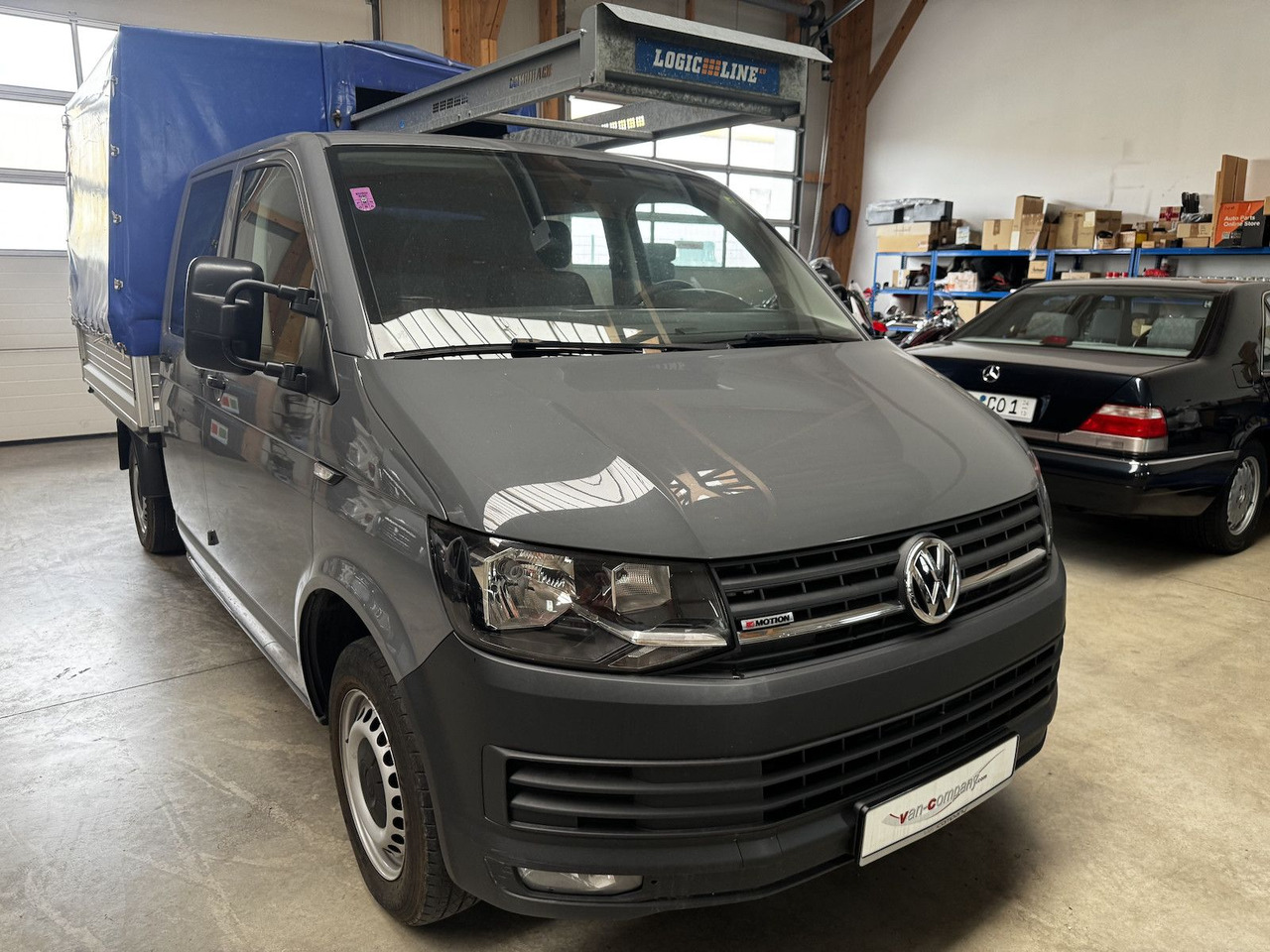 Volkswagen T6 Doka 2.0 TDI 4Motion Plane puregrey - شاحنة ستارة جانبية, الشاحنات الصغيرة كابينة مزدوجة: صورة 3 Volkswagen T6 Doka 2.0 TDI 4Motion Plane puregrey - شاحنة ستارة جانبية, الشاحنات الصغيرة كابينة مزدوجة: صورة 3