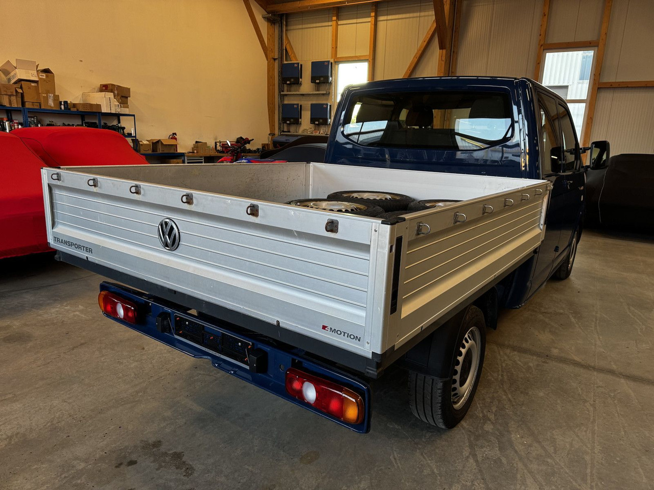 شاحنة مفتوحة Volkswagen T6 Doka Pritsche 2.0 TDI 4Motion 4x4 indienblau: صورة 6