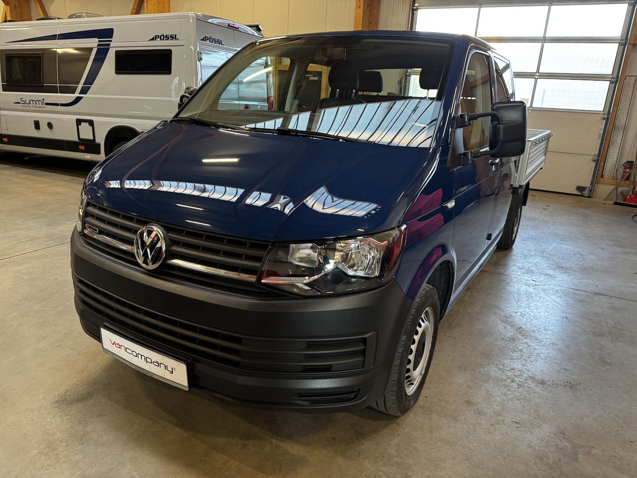 Volkswagen T6 Doka Pritsche 2.0 TDI 4Motion 4x4 indienblau - شاحنة مفتوحة: صورة 2 Volkswagen T6 Doka Pritsche 2.0 TDI 4Motion 4x4 indienblau - شاحنة مفتوحة: صورة 2