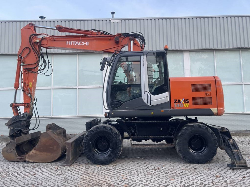 Hitachi ZX 140 W-3 - حفارة دولاب: صورة 4 Hitachi ZX 140 W-3 - حفارة دولاب: صورة 4