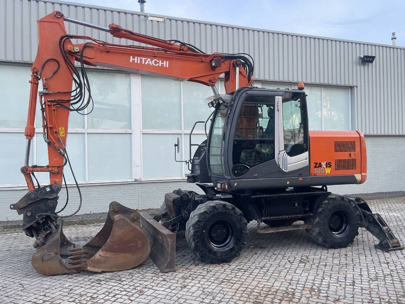 Hitachi ZX 140 W-3 - حفارة دولاب: صورة 3 Hitachi ZX 140 W-3 - حفارة دولاب: صورة 3