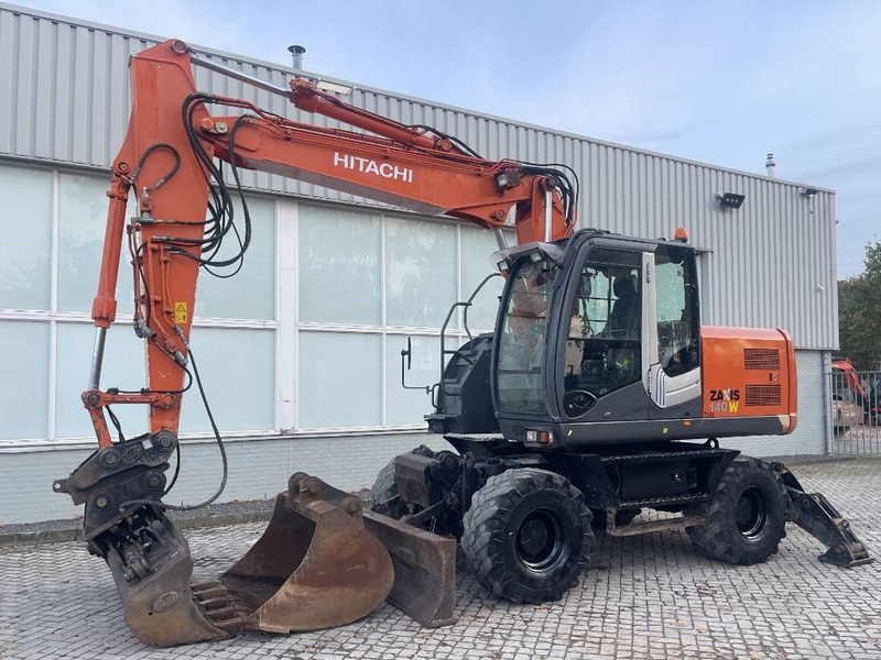 Hitachi ZX 140 W-3 - حفارة دولاب: صورة 2 Hitachi ZX 140 W-3 - حفارة دولاب: صورة 2