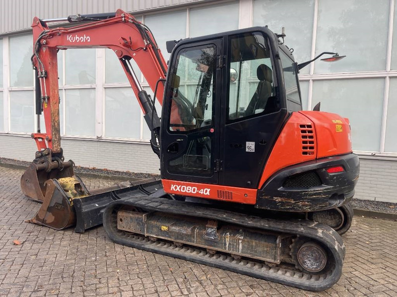 Kubota KX 080-4 CX - حفارة مُصَّغرة: صورة 5 Kubota KX 080-4 CX - حفارة مُصَّغرة: صورة 5