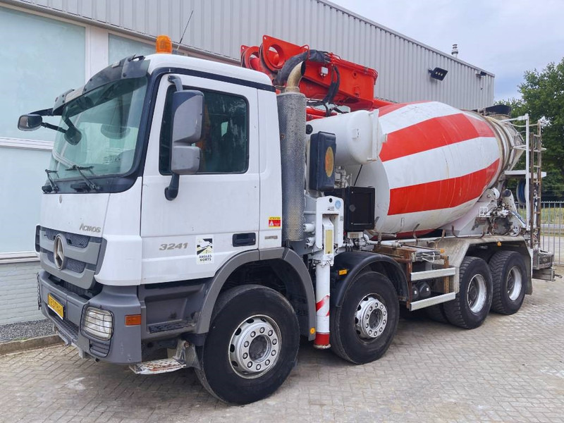 شاحنة خلاطة خرسانة Mercedes-Benz Actros 3241 Putzmeister M24/3 2013 8X4: صورة 11 شاحنة خلاطة خرسانة Mercedes-Benz Actros 3241 Putzmeister M24/3 2013 8X4: صورة 11