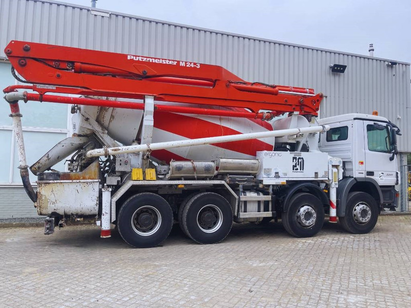 شاحنة خلاطة خرسانة Mercedes-Benz Actros 3241 Putzmeister M24/3 2013 8X4: صورة 5 شاحنة خلاطة خرسانة Mercedes-Benz Actros 3241 Putzmeister M24/3 2013 8X4: صورة 5