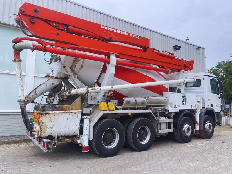 شاحنة خلاطة خرسانة Mercedes-Benz Actros 3241 Putzmeister M24/3 2013 8X4: صورة 6 شاحنة خلاطة خرسانة Mercedes-Benz Actros 3241 Putzmeister M24/3 2013 8X4: صورة 6