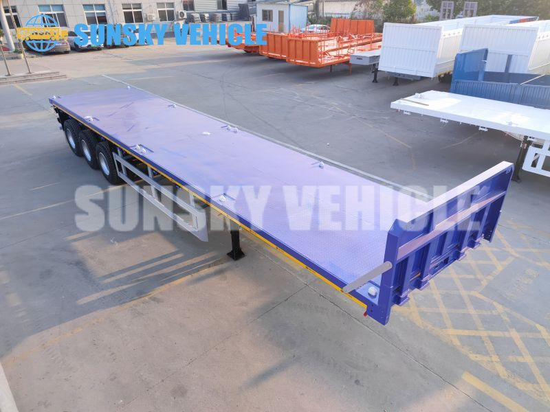 SUNSKY 3-axle Flat Deck Trailer - نصف مقطورة مسطحة: صورة 3 SUNSKY 3-axle Flat Deck Trailer - نصف مقطورة مسطحة: صورة 3