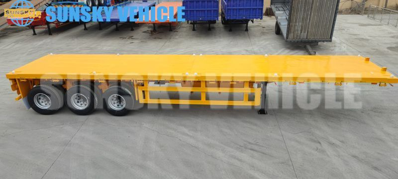 SUNSKY 3-axle Flat Deck Trailer - نصف مقطورة مسطحة: صورة 5 SUNSKY 3-axle Flat Deck Trailer - نصف مقطورة مسطحة: صورة 5