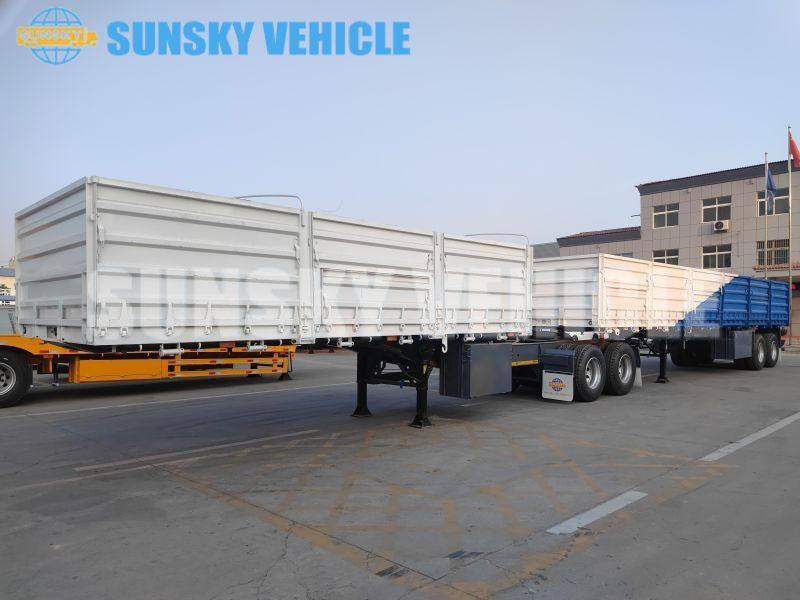 SUNSKY Interlink Semi Trailer - نصف مقطورة مسطحة: صورة 1 SUNSKY Interlink Semi Trailer - نصف مقطورة مسطحة: صورة 1